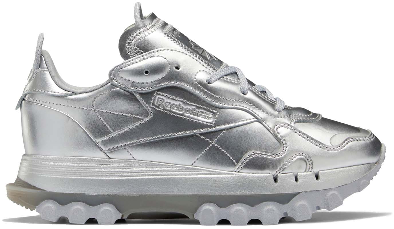 Reebok Classic Leather Cardi B Silver Metallic (W)