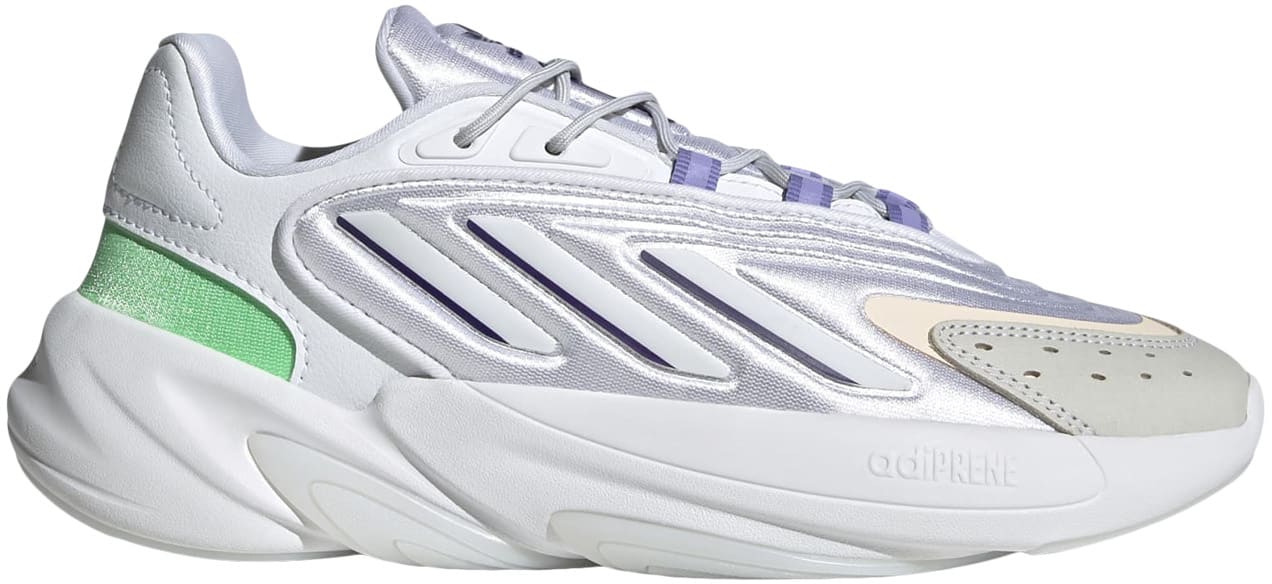 adidas Ozelia Cloud White Dark Purple Beam Green (Women's)