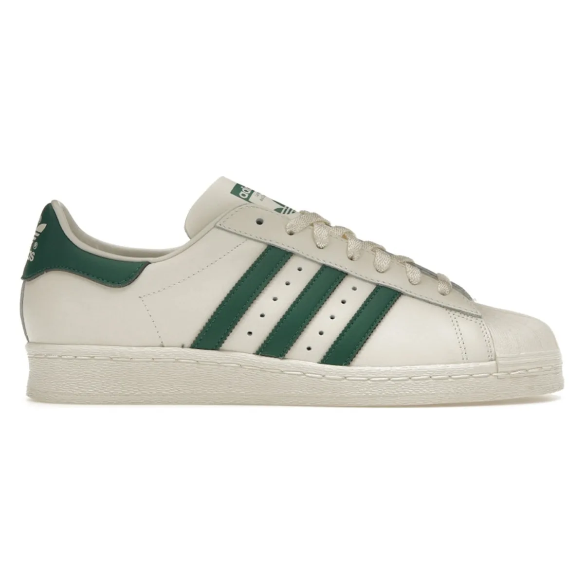 adidas Superstar 82 White Dark Green