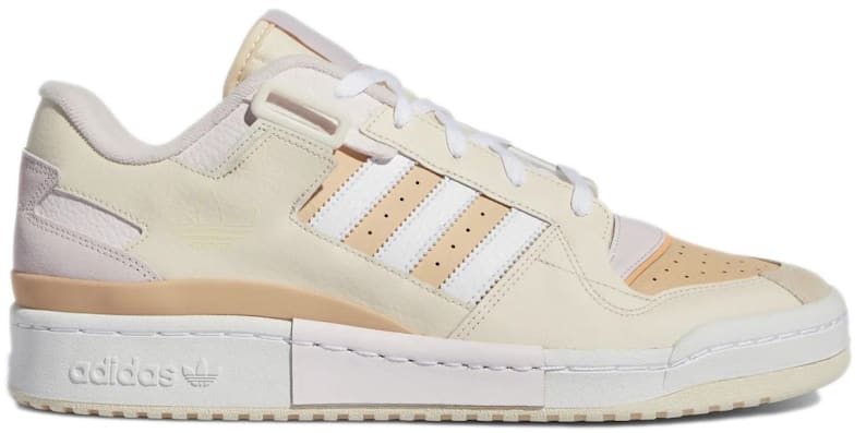 adidas Forum Exhibit Low Ecru Tint Halo Amber