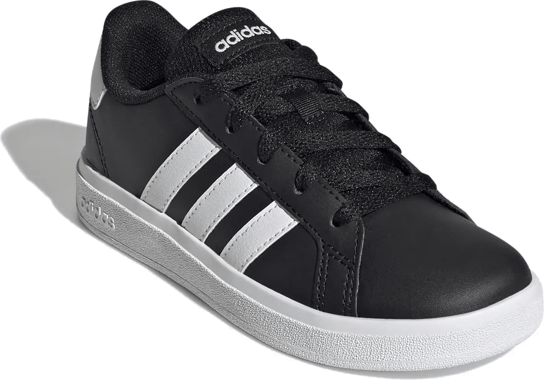 adidas Grand Court Core Black Cloud White (GS)