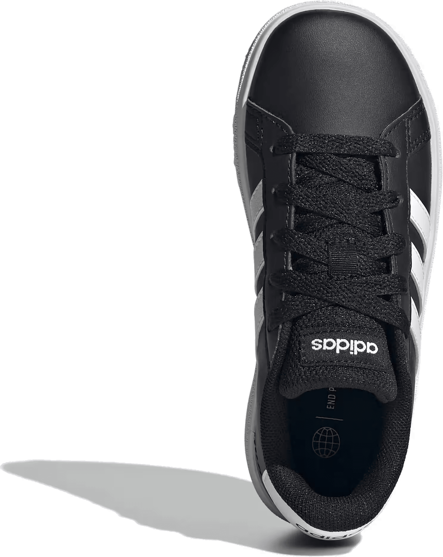 adidas Grand Court Core Black Cloud White (GS)