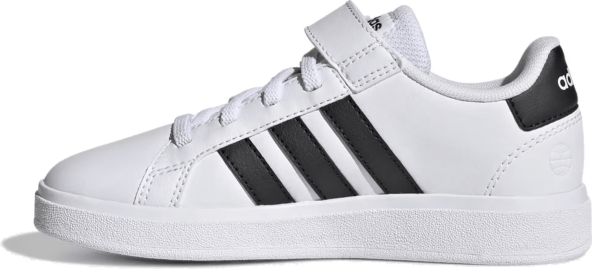 adidas Grand Court Cloud White Core Black (GS)