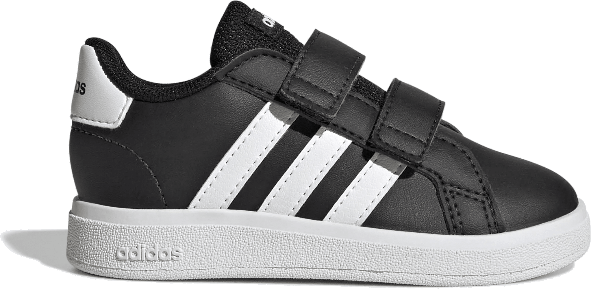 adidas Grand Court Lifestyle Hook And Loop Core Black Cloud White (TD)