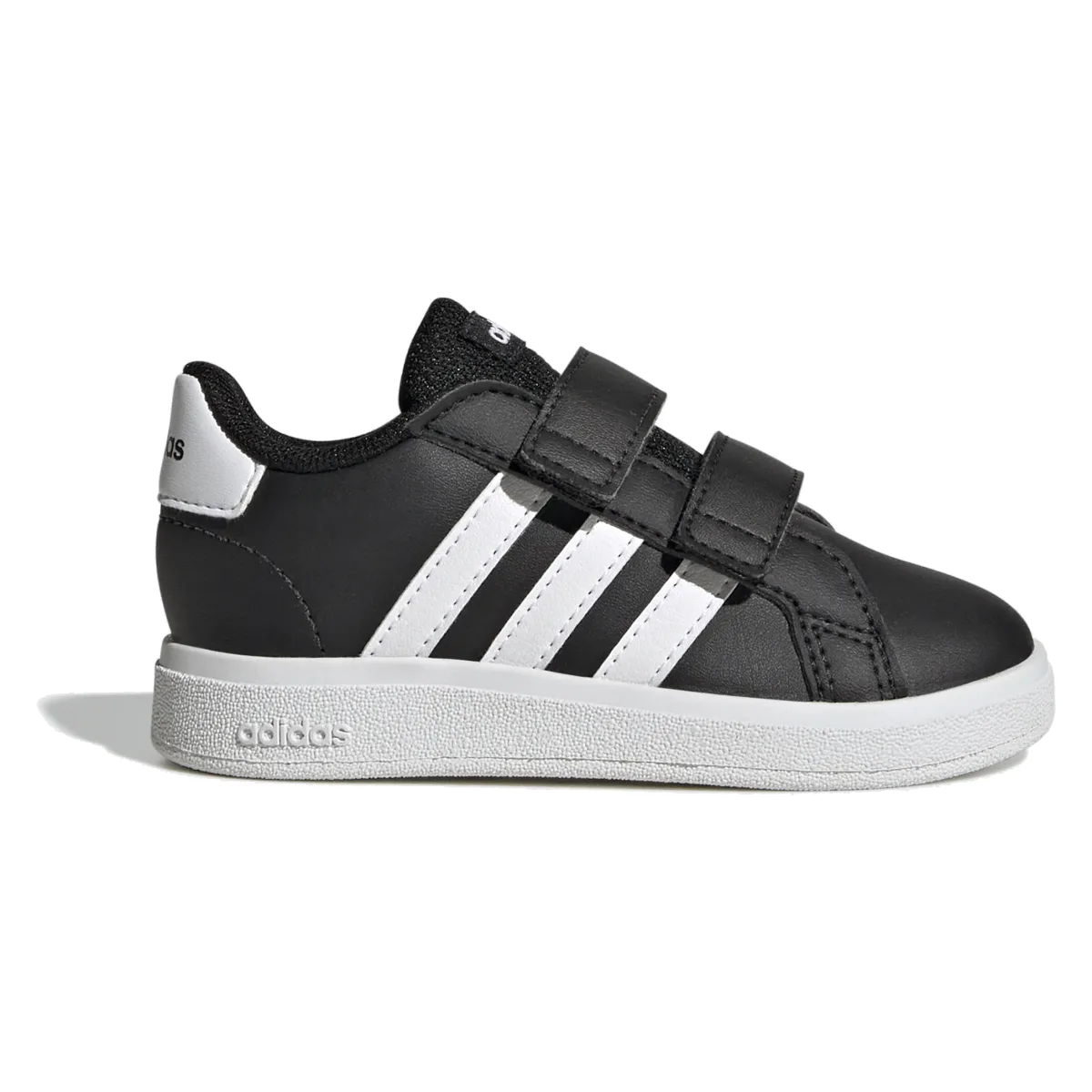 adidas Grand Court Lifestyle Hook And Loop Core Black Cloud White (TD)