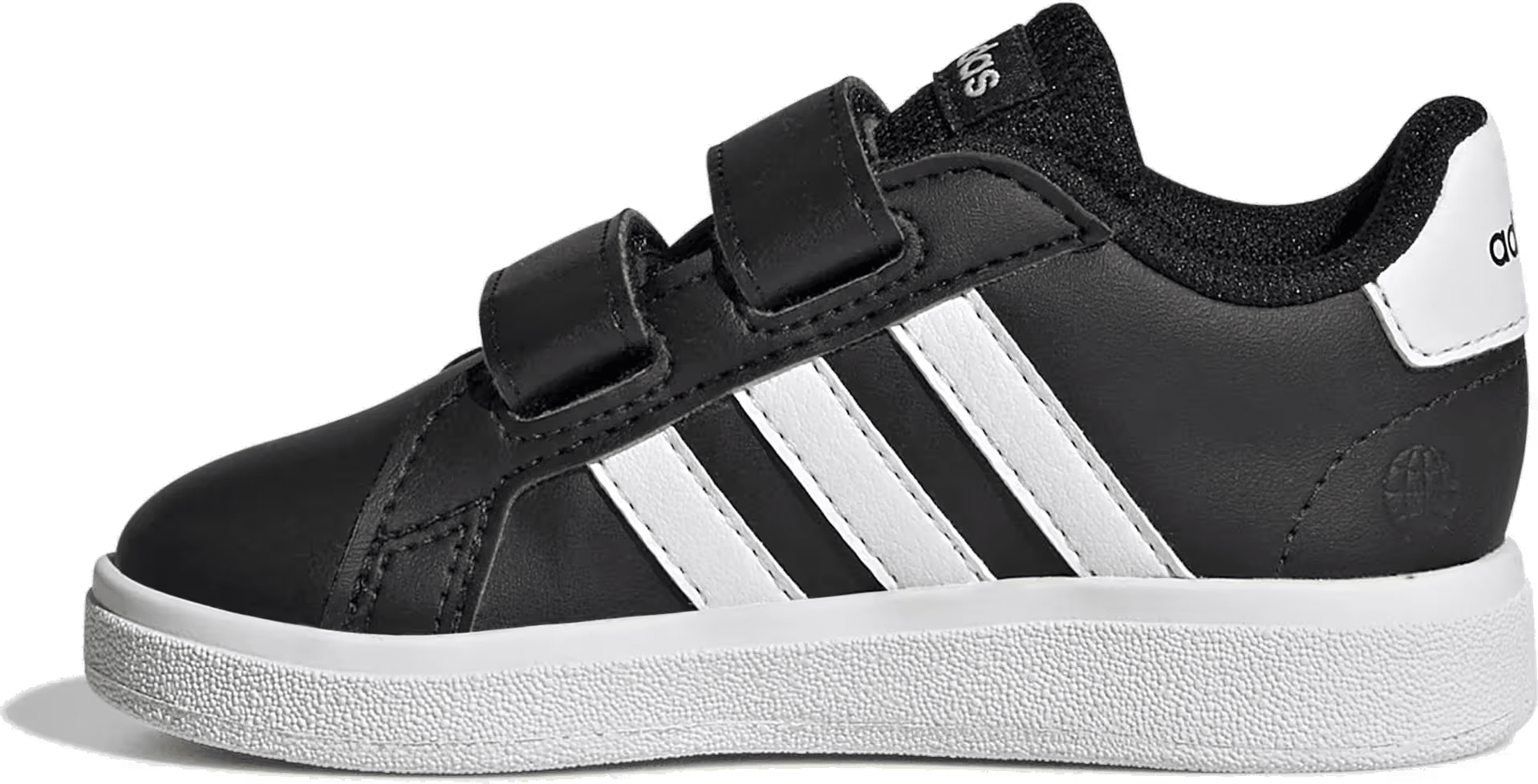 adidas Grand Court Lifestyle Hook And Loop Core Black Cloud White (TD)