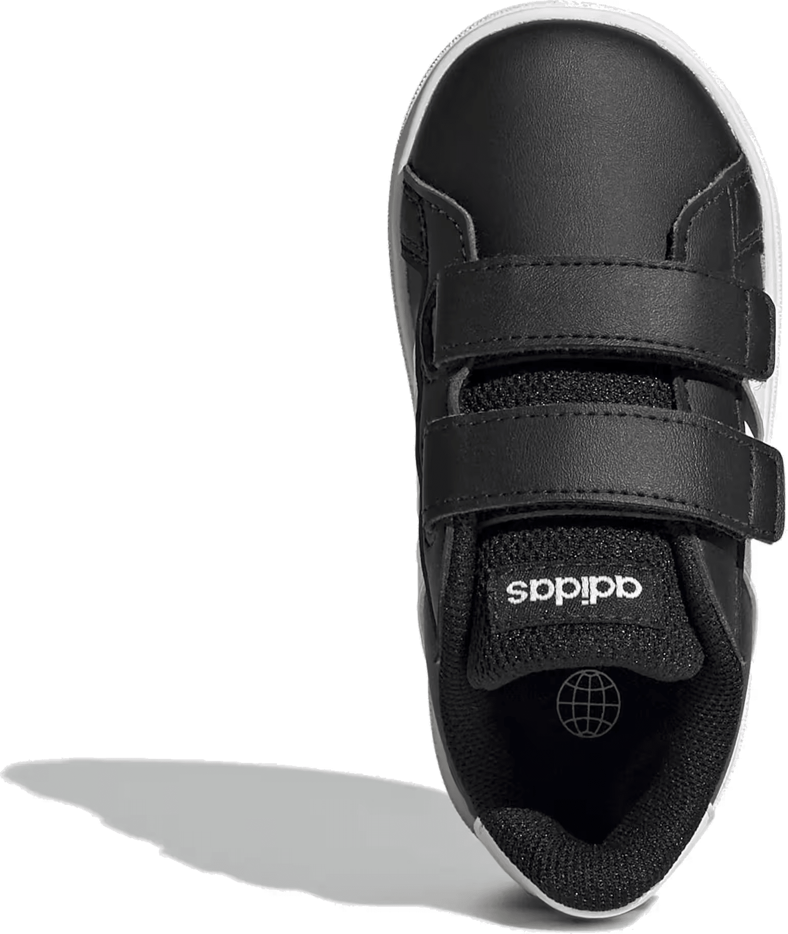 adidas Grand Court Lifestyle Hook And Loop Core Black Cloud White (TD)