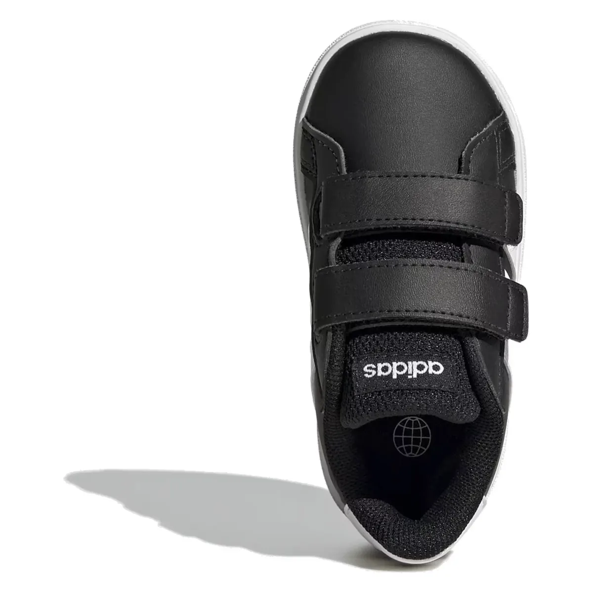 adidas Grand Court Lifestyle Hook And Loop Core Black Cloud White (TD)