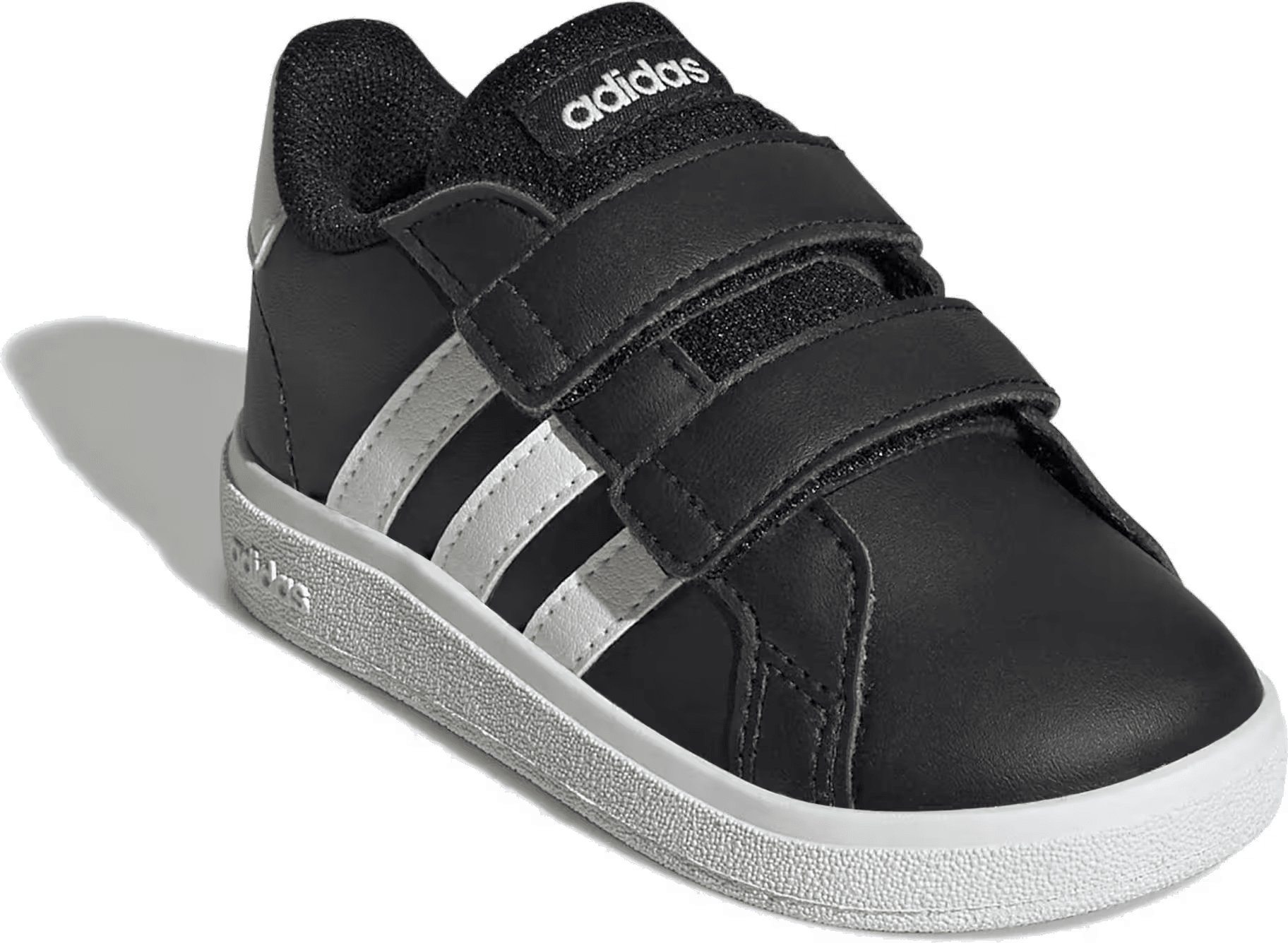 adidas Grand Court Lifestyle Hook And Loop Core Black Cloud White (TD)