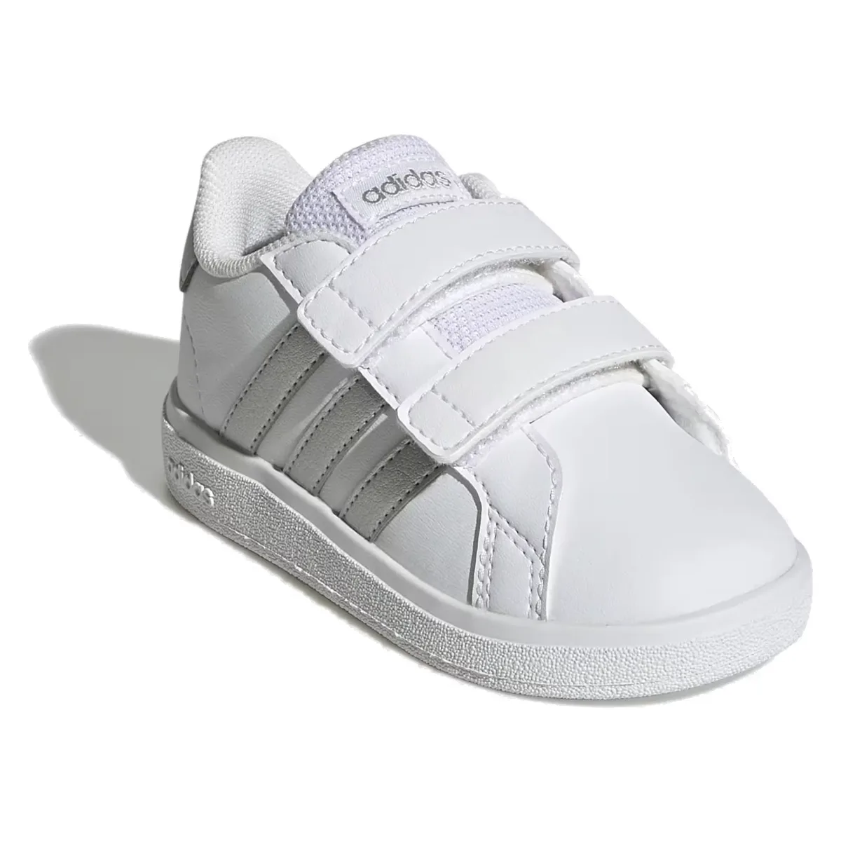 adidas Grand Court 2.0 Cloud White Matte Silver (TD)