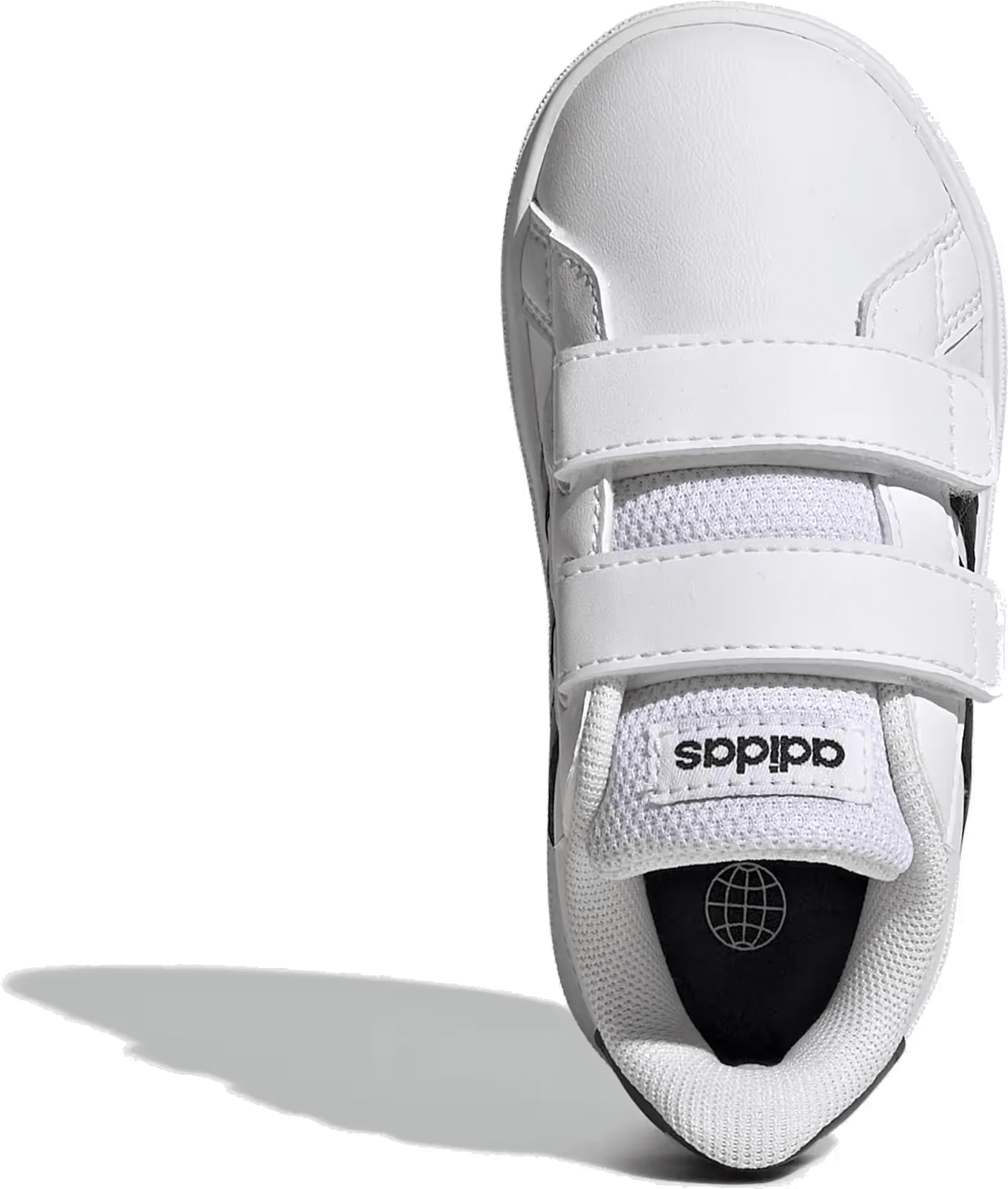 adidas Grand Court 2.0 White Black (TD)