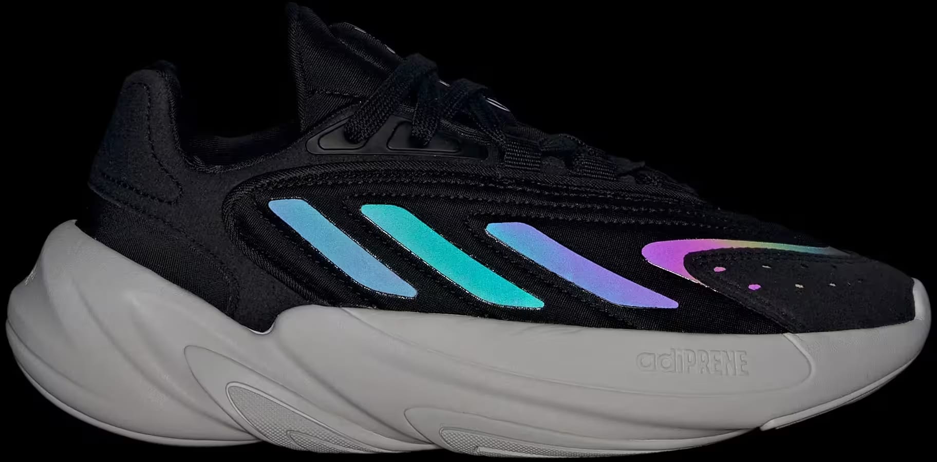 adidas Ozelia Core Black Silver Metallic Cloud White (GS)