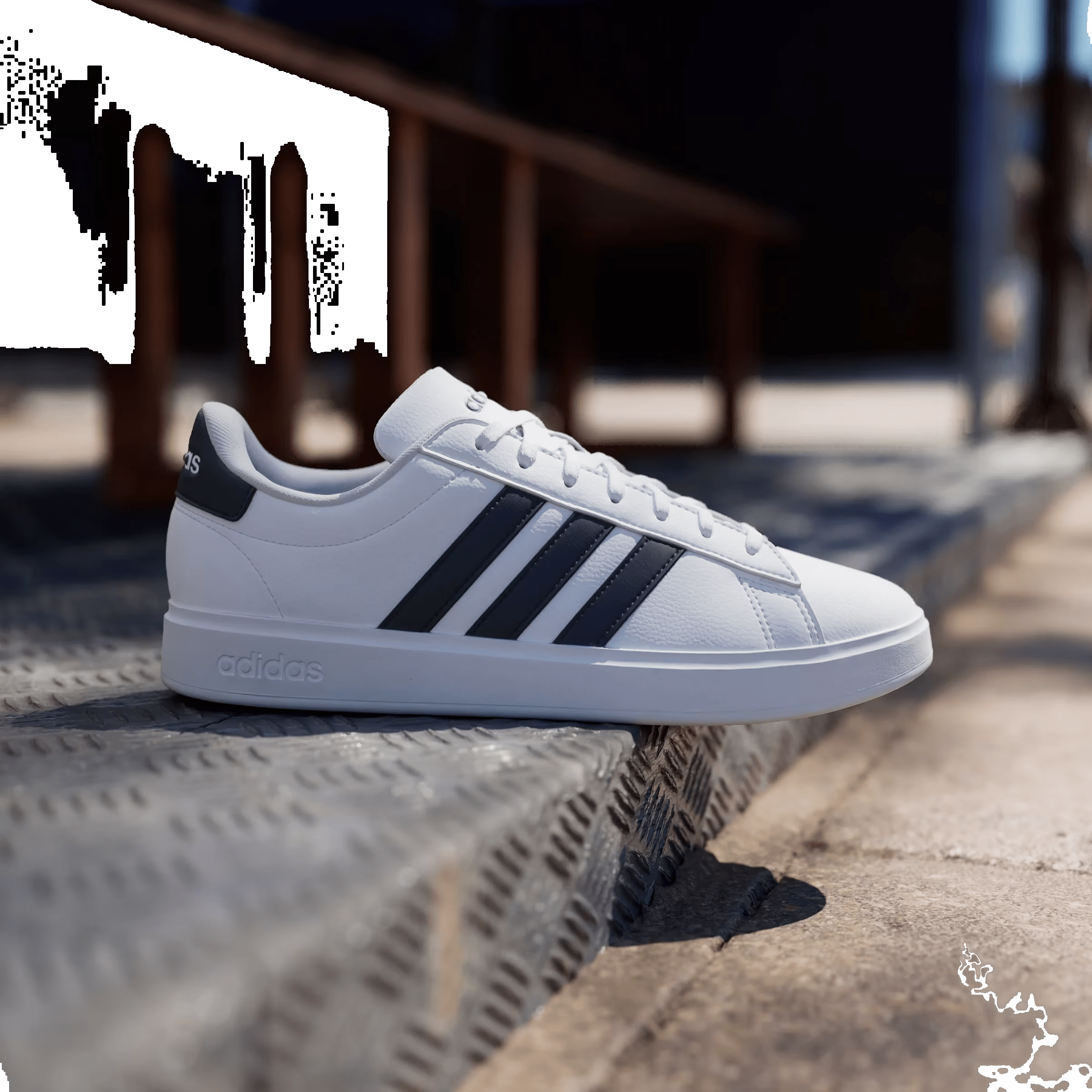 adidas Grand Court 2.0 Cloud White Legend Ink Ecru Tint