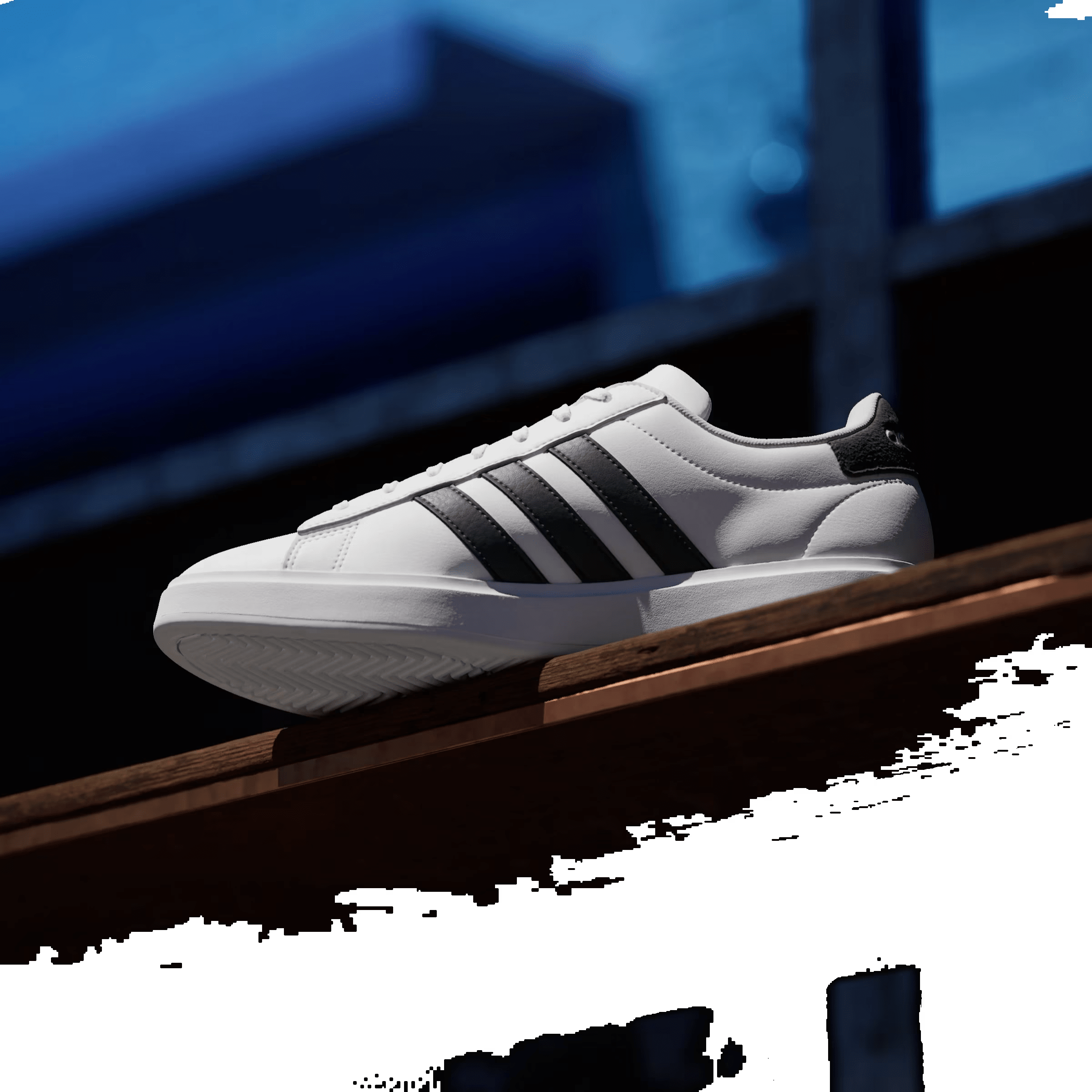 adidas Grand Court 2.0 Cloud White Shadow Green Carbon