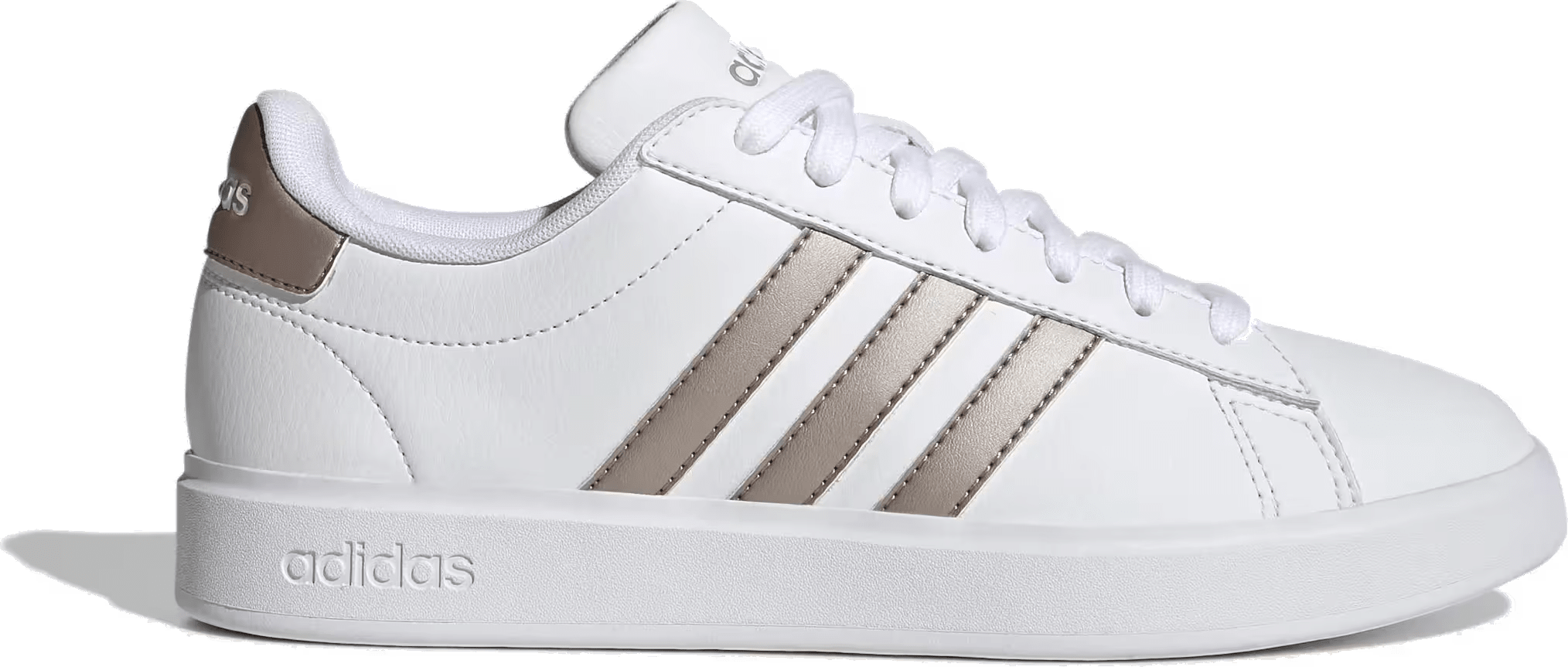 adidas Grand Court Cloud White Platinum Metallic (Women's)