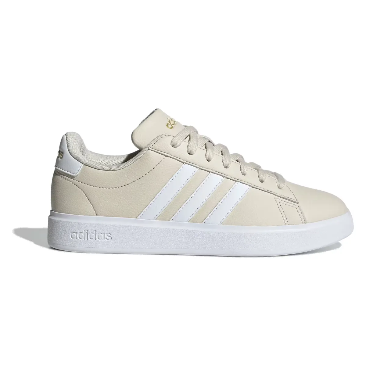 adidas Grand Court 2.0 Alumina Cloud White Gold Metallic (Women's)