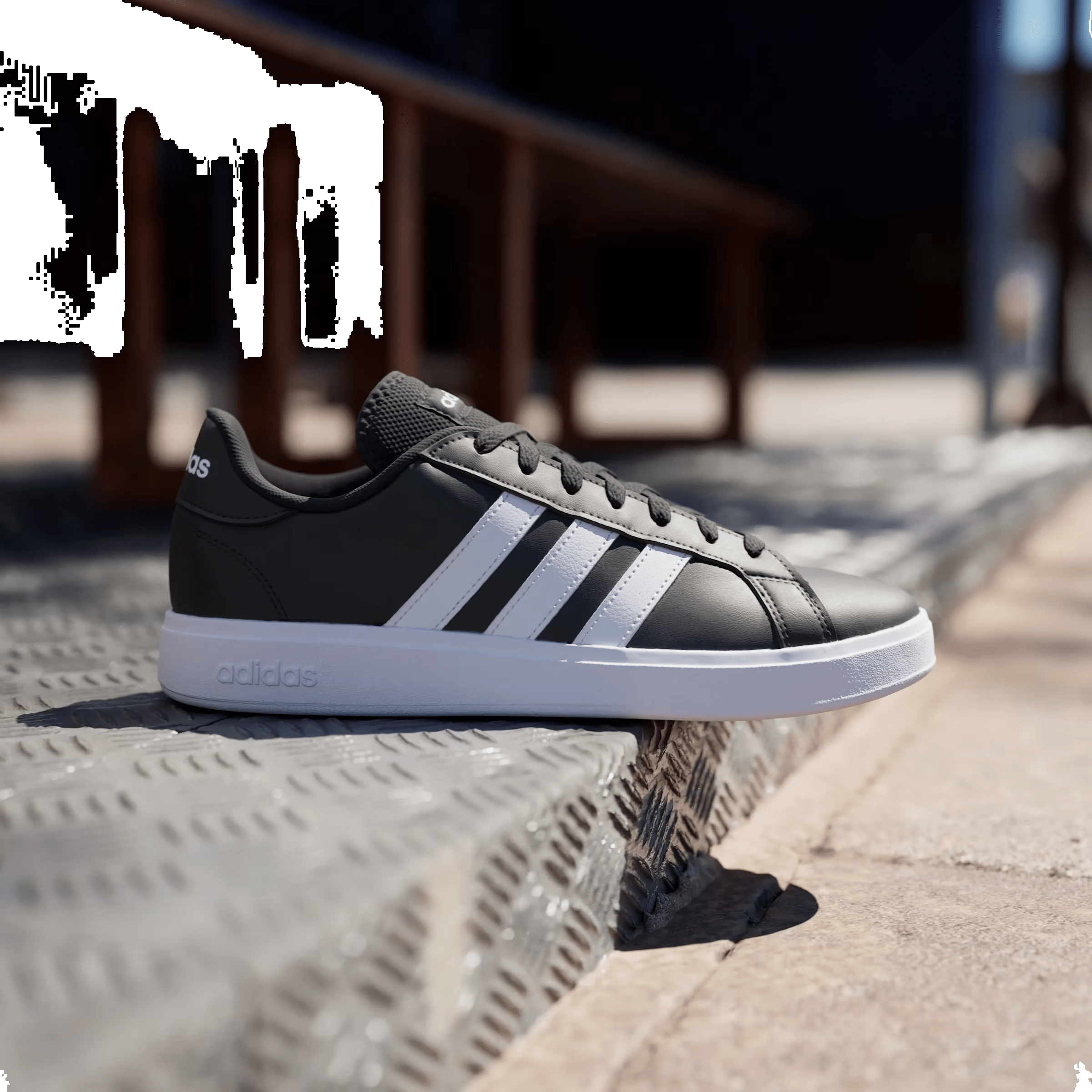 adidas Grand Court TD Black Cloud White