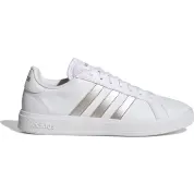 adidas Grand Court TD White Platinum Metallic (Women's)