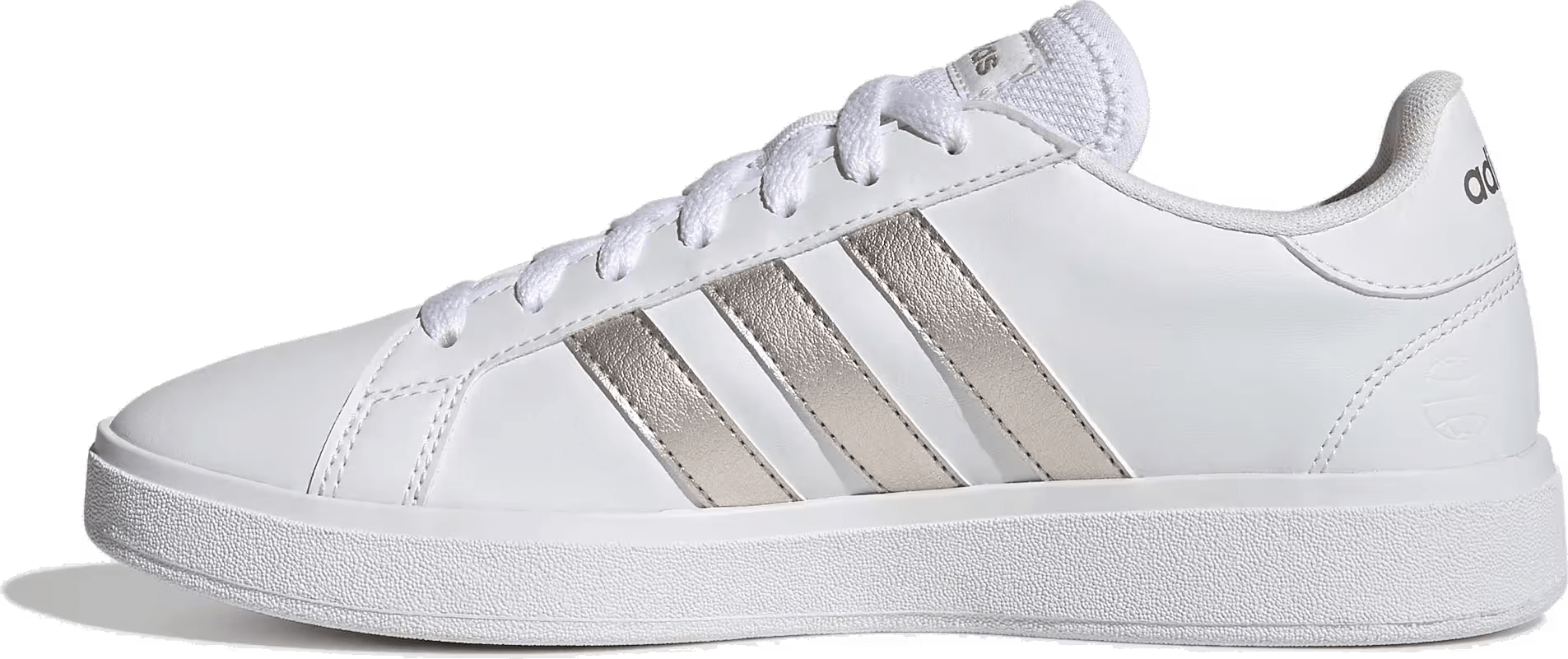 adidas Grand Court TD White Platinum Metallic (Women's)