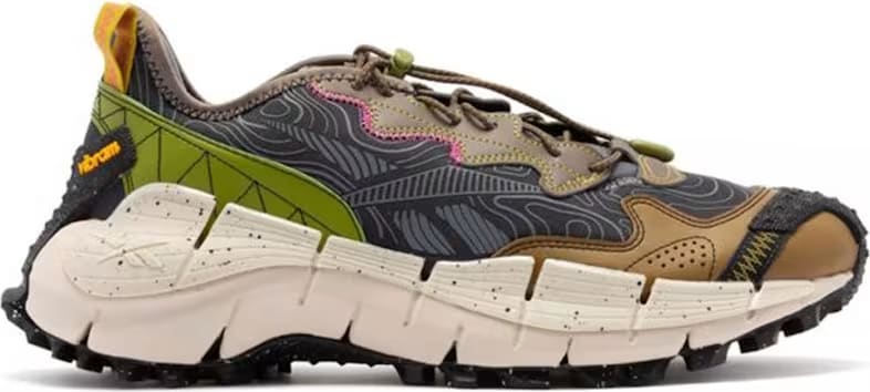 Reebok Zig Kinetica II Edge Brown Green