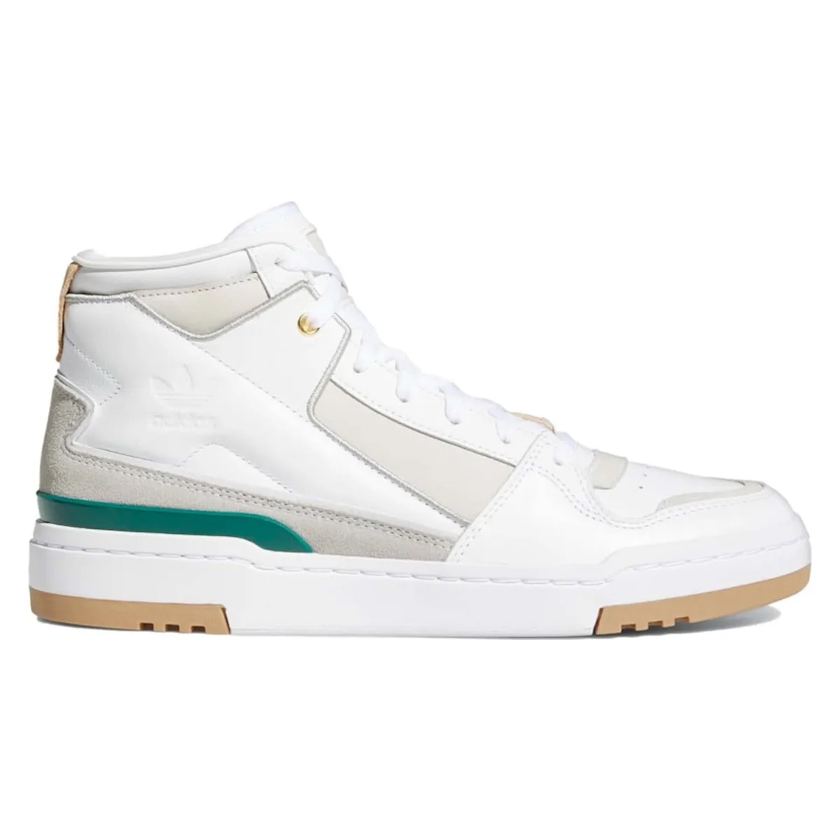 adidas Forum Luxe Mid White Collegiate Green Gum