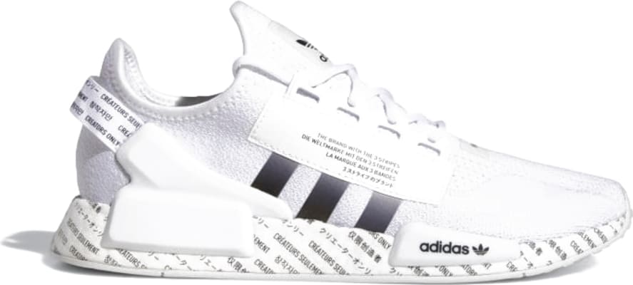 adidas NMD R1 V2 Script White