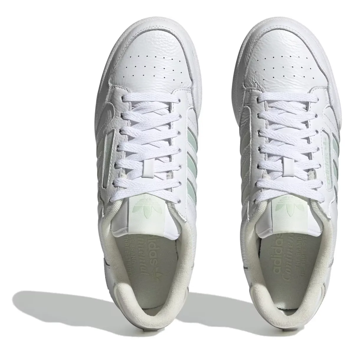 adidas Continental 80 Stripes Cloud White Linen Green Off White