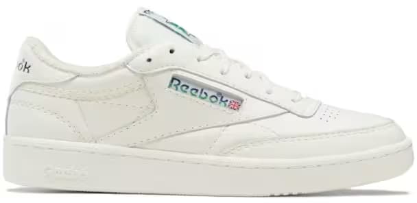 Reebok Club C 85 Chalk Cobalt Glen Green Logo