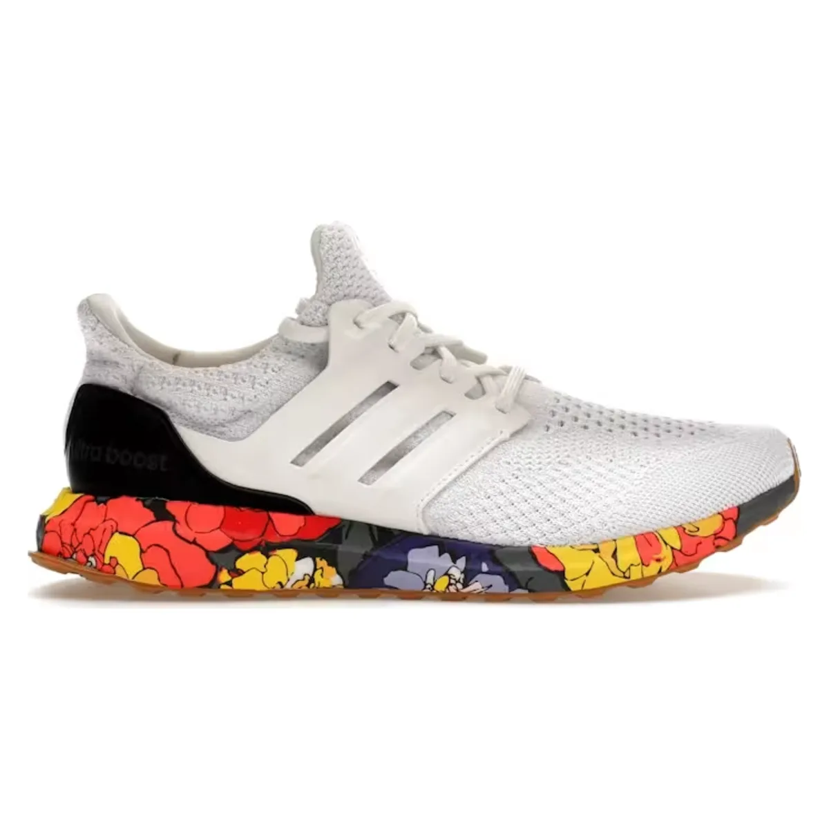 adidas Ultra Boost 5.0 DNA White Floral Midsole (Women's)