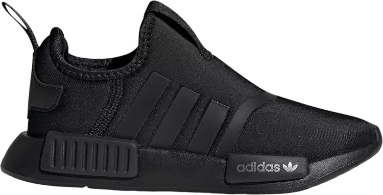 adidas NMD 360 Core Black Silver Metallic Cloud White (PS)