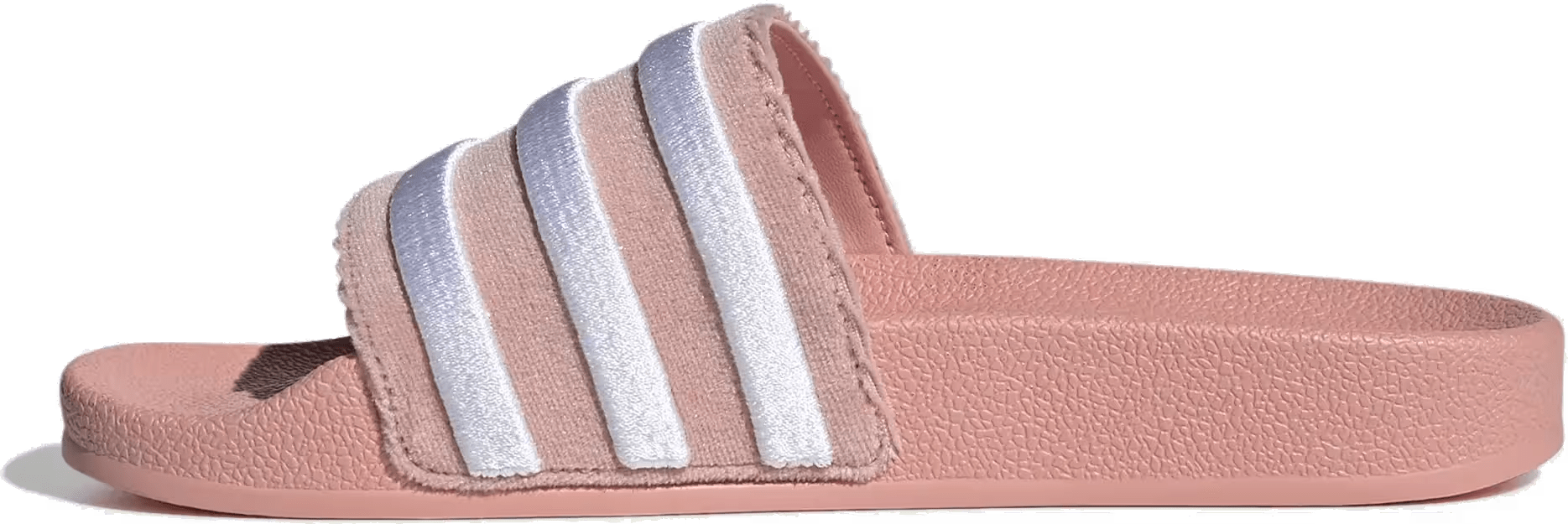 adidas Adilette Slides Wonder Mauve Cloud White (Women's)