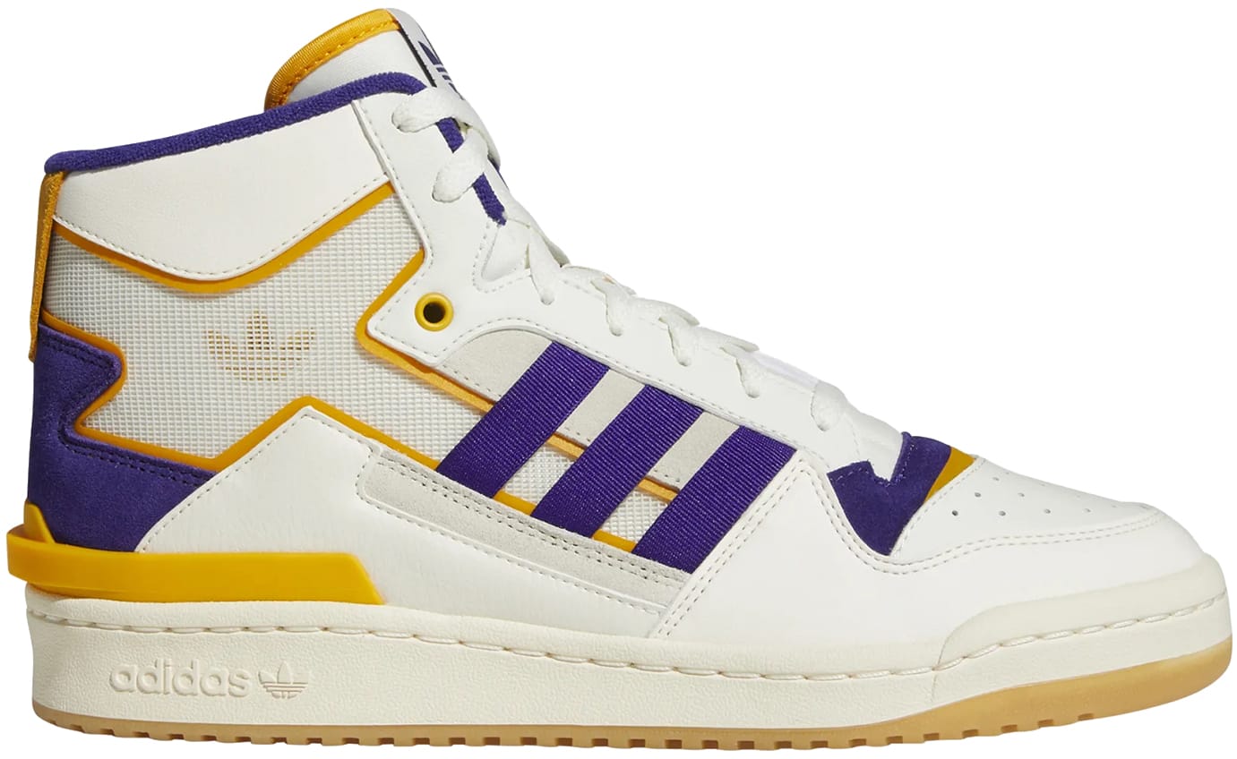 adidas Forum Exhibit Mid Inside Out White Purple Gold