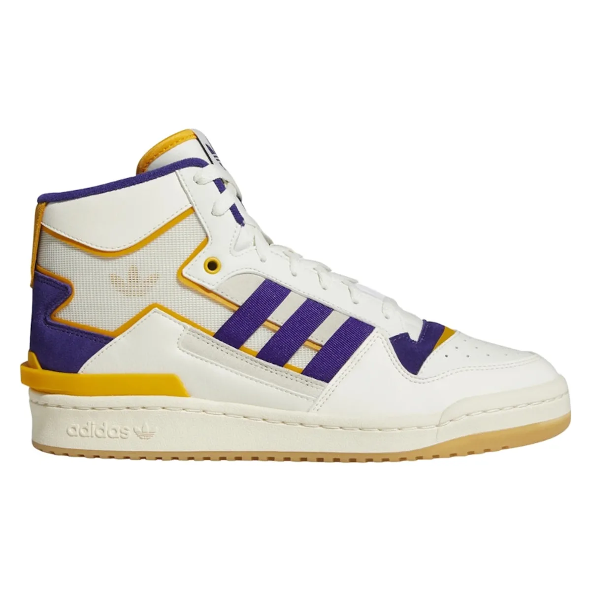 adidas Forum Exhibit Mid Inside Out White Purple Gold