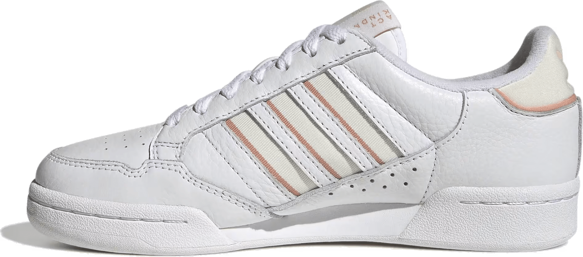 adidas Continental 80 Stripes Cloud White Off White Bliss Orange (Women's)