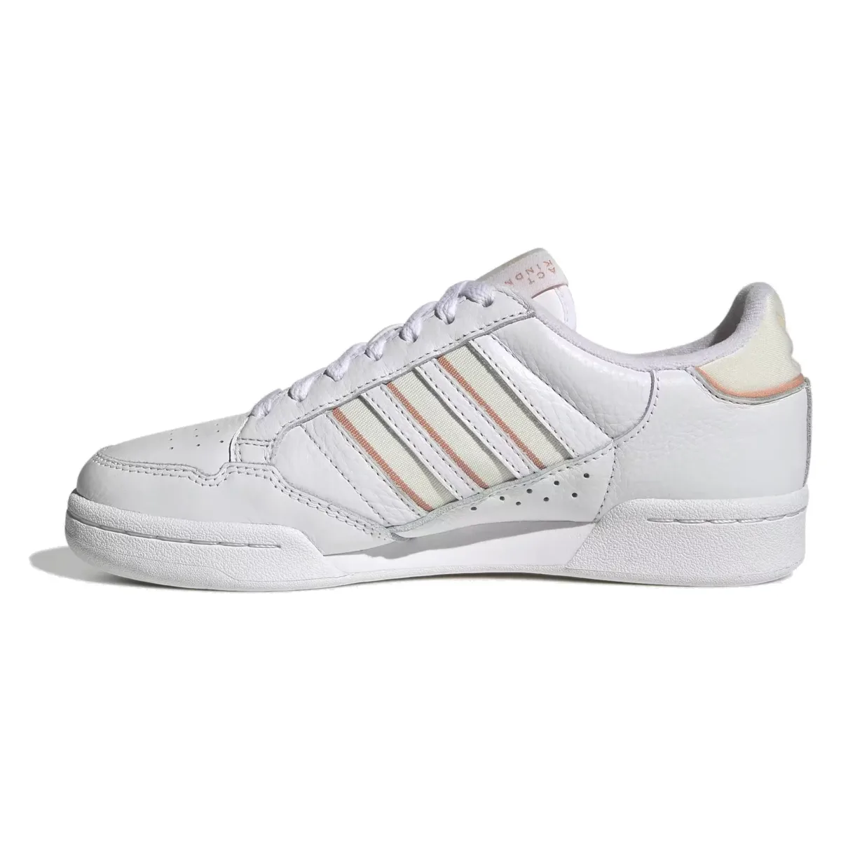adidas Continental 80 Stripes Cloud White Off White Bliss Orange (Women's)