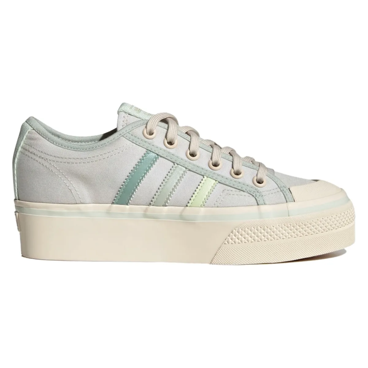 adidas Nizza Platform Lo Parley Almost Lime (Women's)