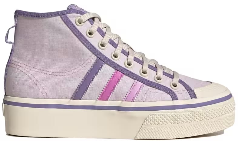 adidas Nizza Platform Mid Parley Almost Pink (Women's)