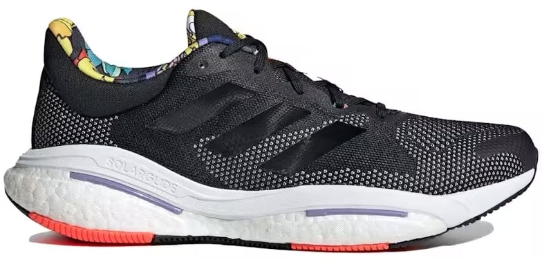 adidas Solarglide 5 Black Solar Red Purple