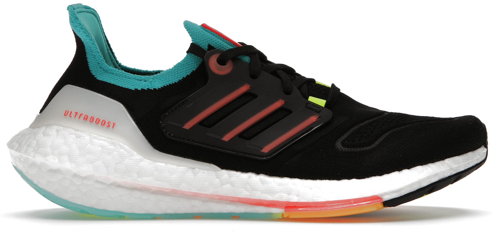 adidas Ultra Boost 22 Black Turbo Mint Rust