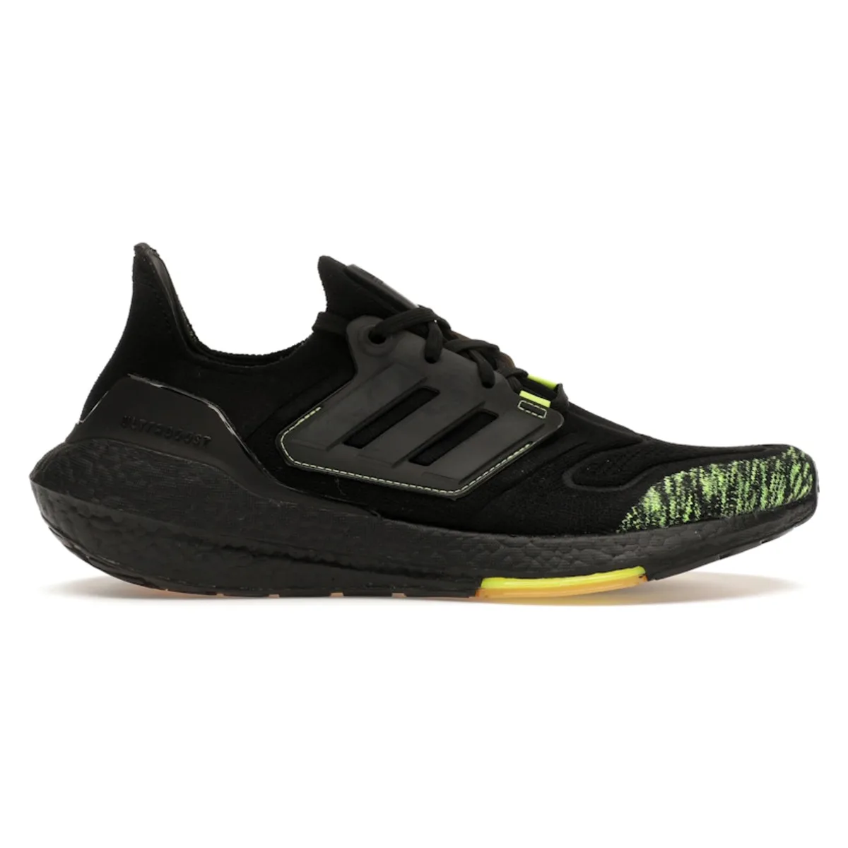 adidas Ultra Boost 22 Black Solar Yellow