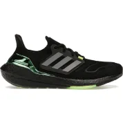 adidas Ultra Boost 22 Black Iron Metallic Beam Green