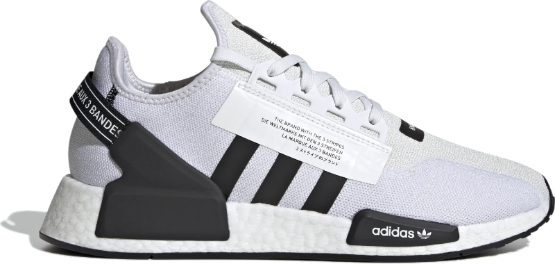 Adidas nmd the brand with the 3 stripes white hotsell