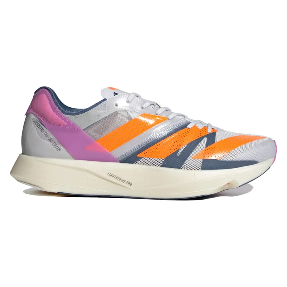 adidas Adizero Takumi Sen 8 Dash Grey Oange Lilac