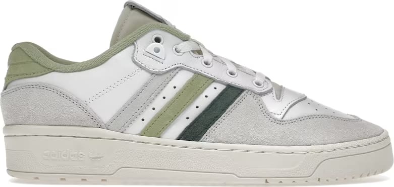 adidas Rivalry Low Footwear White Linen Green