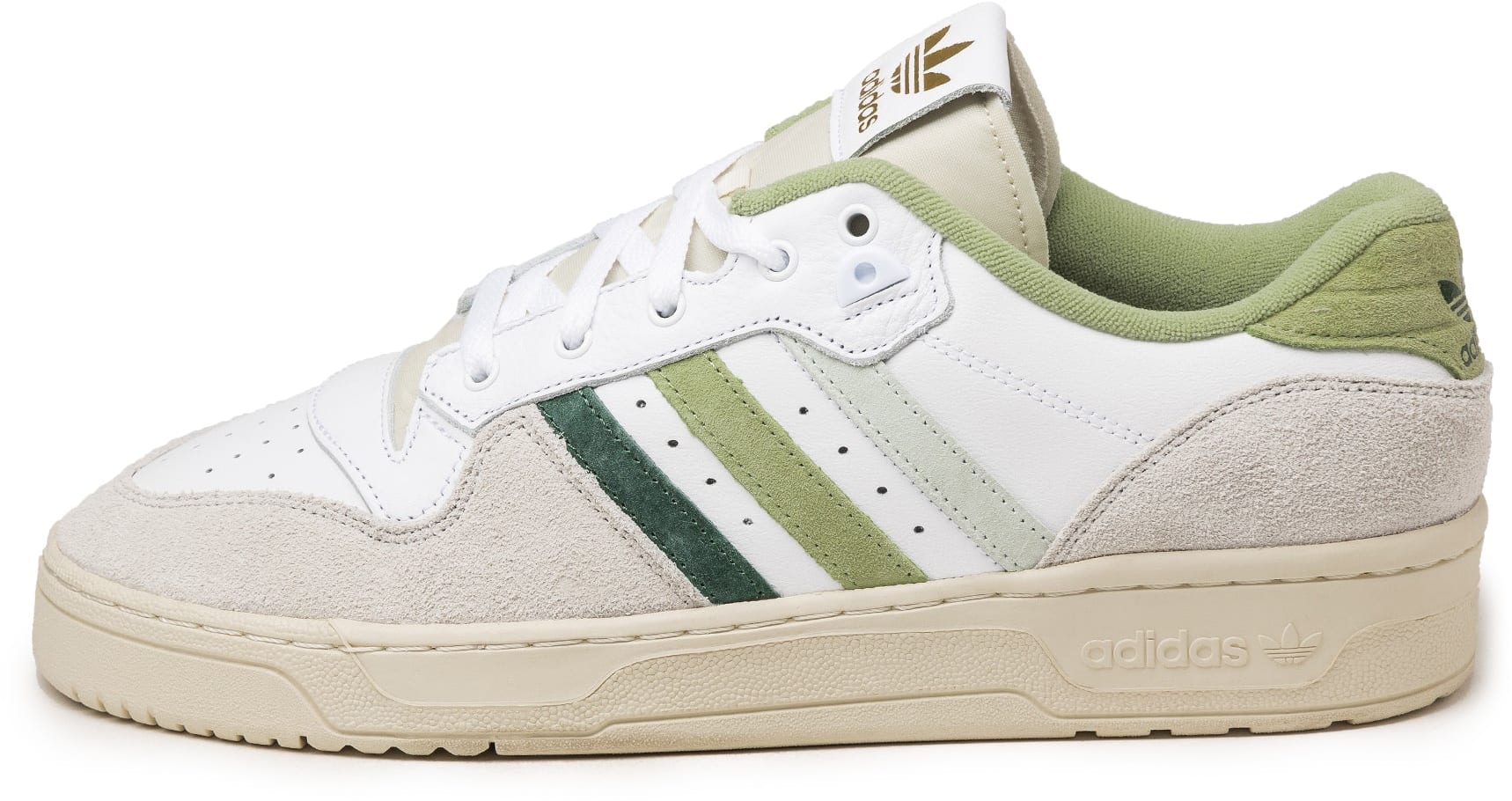 adidas Rivalry Low Footwear White Linen Green