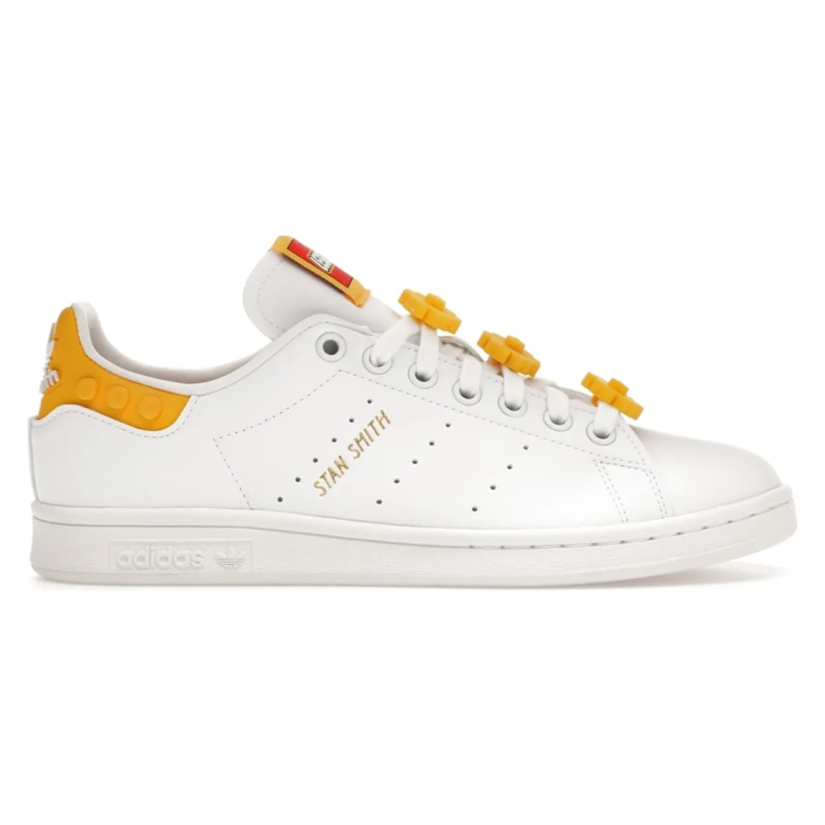 adidas Stan Smith LEGO White Yellow (Women's)