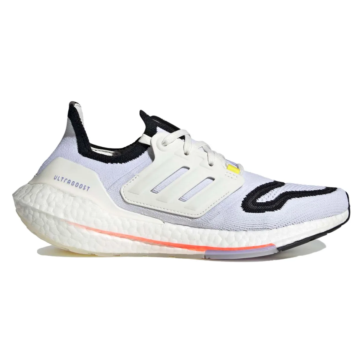 adidas Ultra Boost 22 White Black Solar Red (Women's)