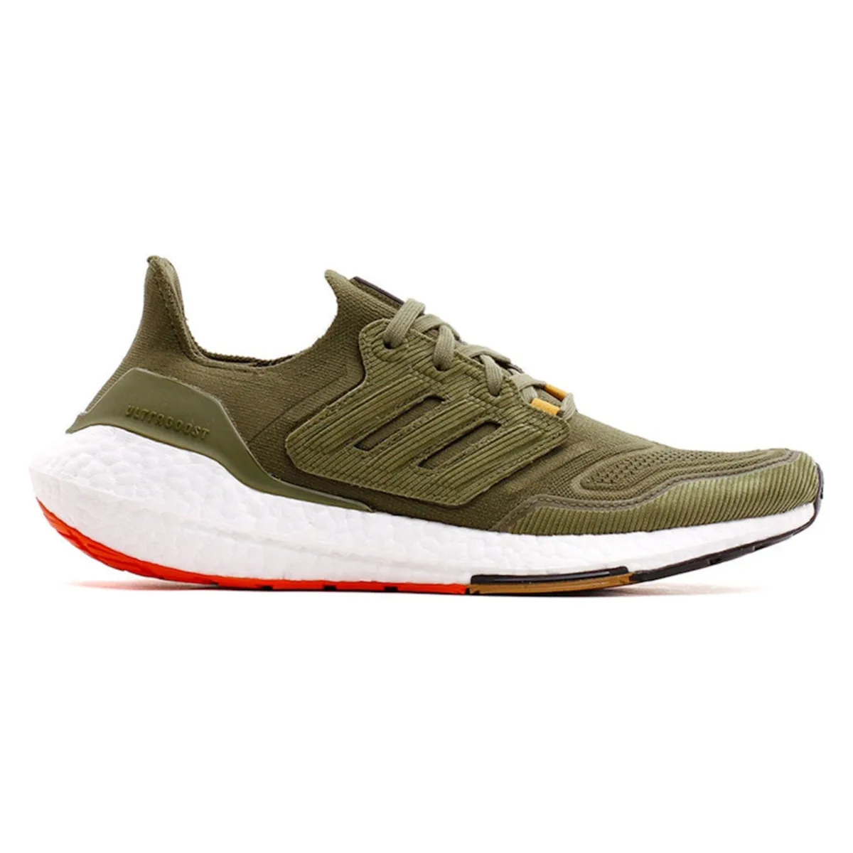 adidas Ultra Boost 22 Focus Olive Semi Impact Orange