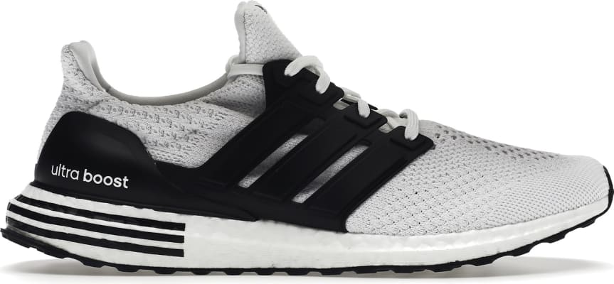 adidas Ultra Boost 5.0 DNA White Black Heel Stripes