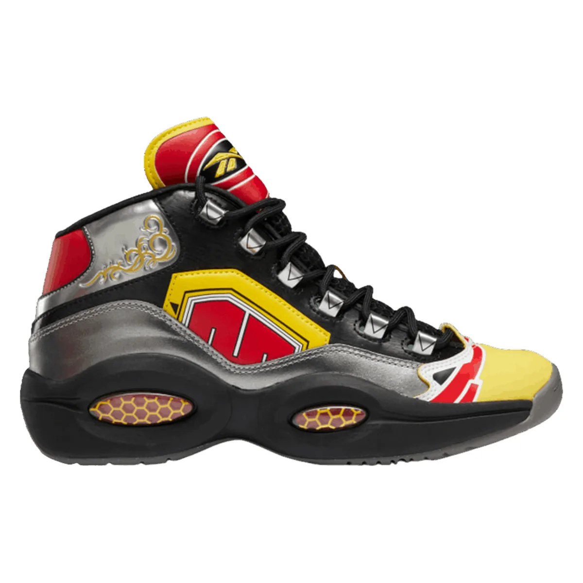Power Rangers x Reebok Question Mid "Megazord Battle Mode!"